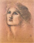 Burne-Jones, Sir Edward Coley Young Woman Germany oil painting artist